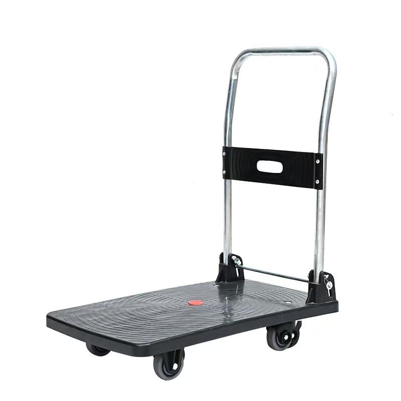High Quality Folding Platform Trolley Very Cheap Portable Hand Cart Truck Logistic Moving Push Cart 150kg