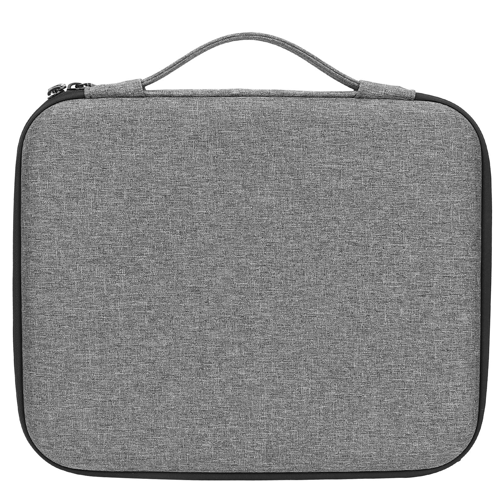 

Футляр для фена, портативный дорожный футляр для хранения, органайзер для подарков с внешней ручкой Gray