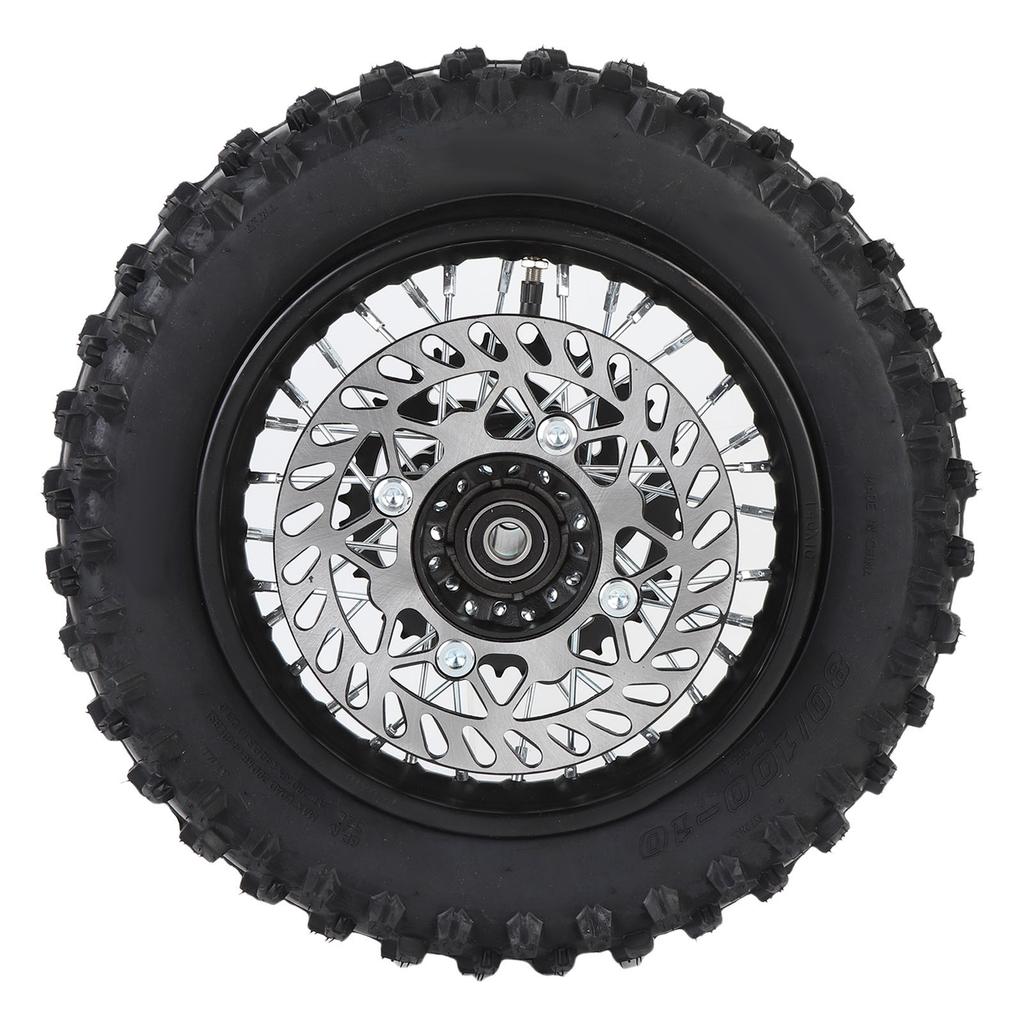 10 Inch Rear Wheel Rim Tire Assembly 80 100 10 3.00 10 15mm Axle Rear Wheel Tire and Rim Inner Tube Assembly Include