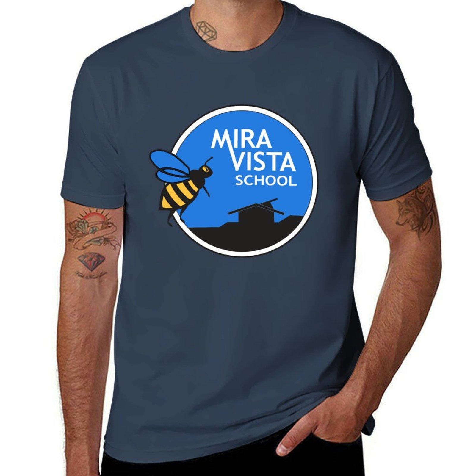 Mira Vista Classic Bee TShirt Big Size Short Sleeve Casual Top S