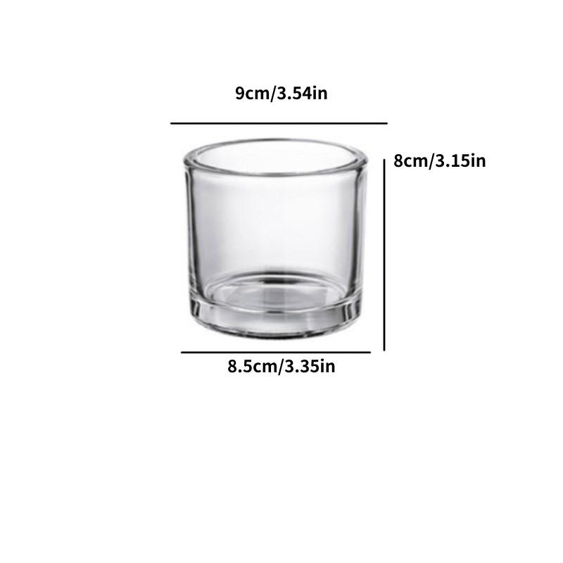 Votive Clear Glass Candle Holders Mini Candle Tea Light Holders Decor Christmas