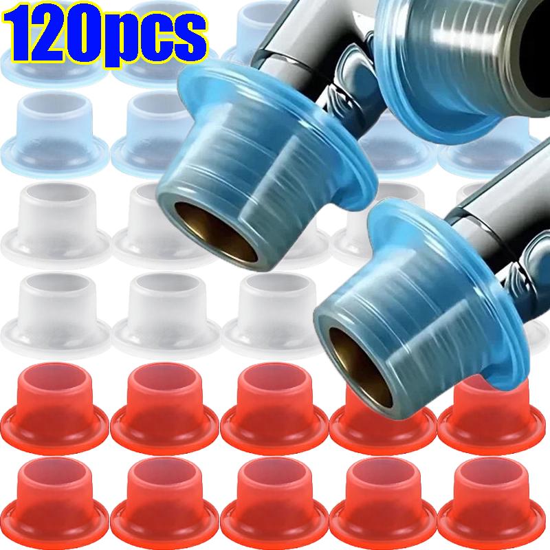 10/120PCS Faucet Sealing Gaskets Silicone Rubber Pipe Hose Leak-Proof Sealed Washers O Rings for Plumbing Plug Prevent Leakage