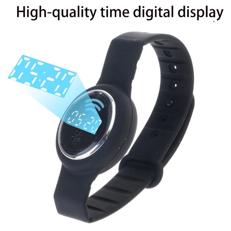 Q10 Ultrasonic Mosquito Repellent Bracelet Kids Adult Pregnant Women Outdoor Waterproof Silicone for Smart Repeller Watc