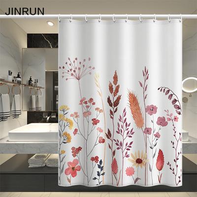 Bathroom Thickened Waterproof Curtain Mildew Proof Shower Curtain Shower Partition Curtain Shower Curtain Bathroom Curtain Free Perforation