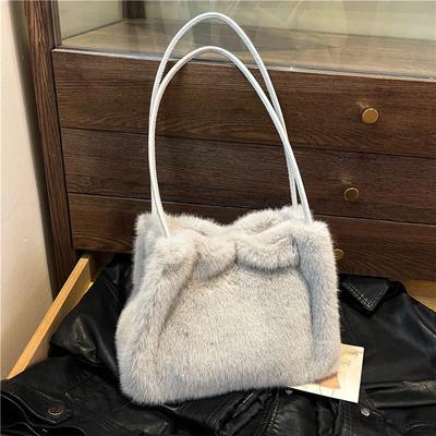 Weiche Lässige Süße Umhängetasche Multifunktionale Tasche für Damen mit Nähten für Damenhandtaschen
