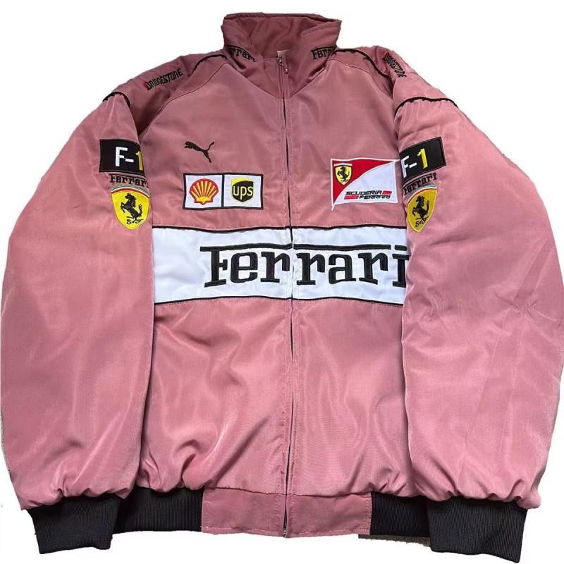 F1 Embroidered Racing Jacket Motorcycle Riding Windbreaker Casual Sportswear