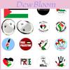 Insignă Emblema Steagului Palestinei Vândută Fierbinte Cruce de Fier Transfrontalieră Pe