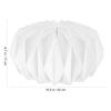 ULTECHNOVO Origami Lampshade Light Cover Modern Magnetic Lampshade