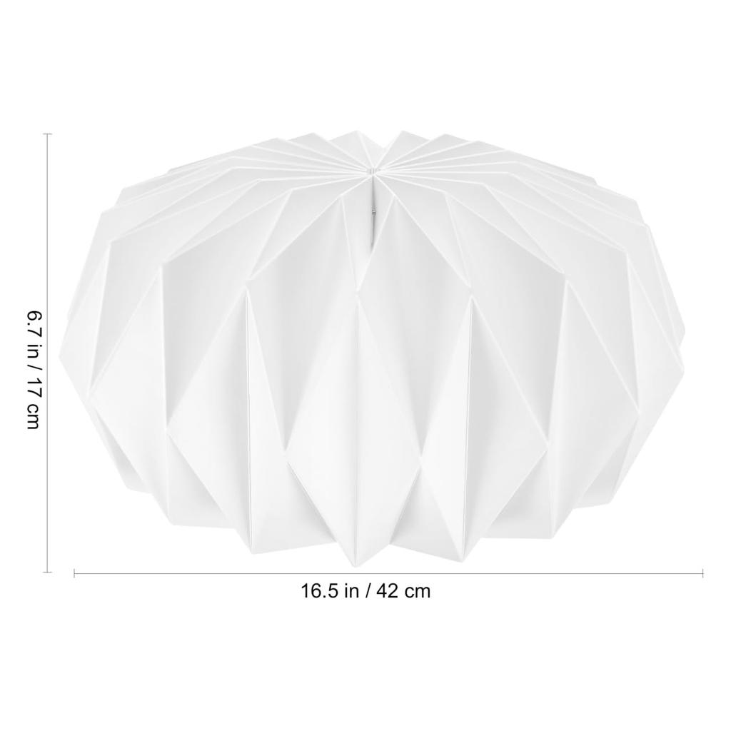 ULTECHNOVO Origami Lampshade Light Cover Modern Magnetic Lampshade