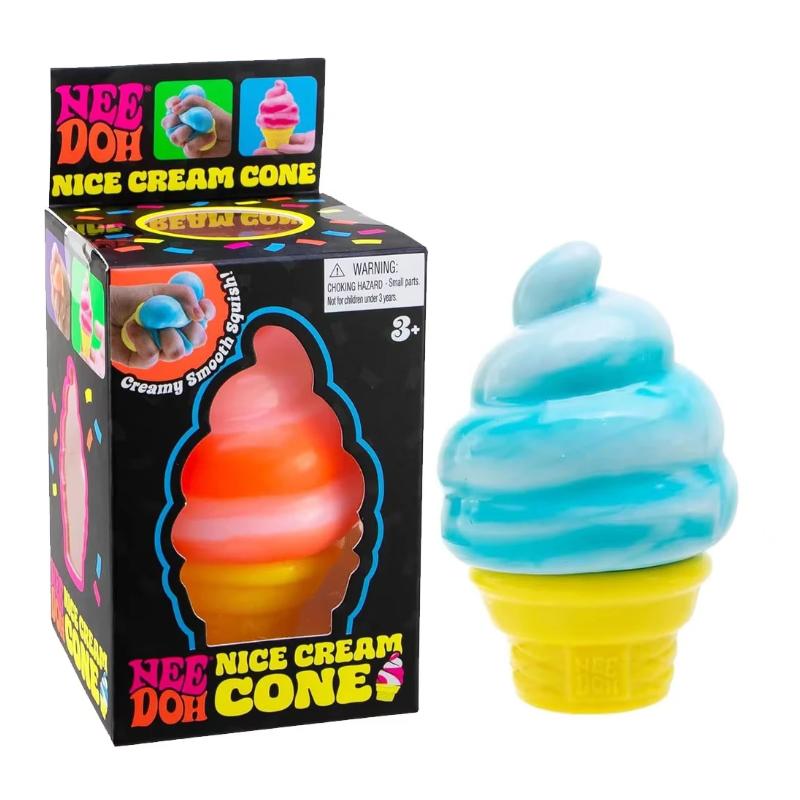 Schylling Needoh Nice Cube Sensory Stress Relief Squishy Anti-Anxiety Squeeze Object for Focus ADHD Population Nice-Sicle