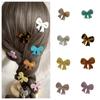Bowknot Bow Hairpin Korean Style Bow Duckbill Clip Sweet Acetic Acid Duckbill Clip  Girls