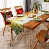 Home Christmas Table Cloth Rectangular Dustproof Decorations Tables Clothes for Merry Christmas Holiday