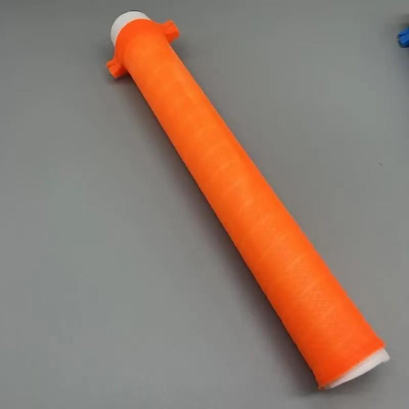 Third Gen Fishing Rod Handle: Anti-slip, Wear-resistant Silicone Grip with Built-in Rod Stopper and Pull-out Cover.