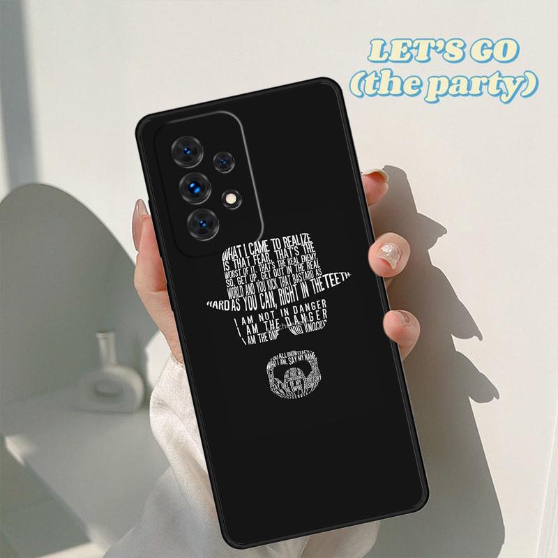 Heisenberg Breaking Bad Phone Case For Samsung Galaxy A42 A31 A40 A51 A71 A32 A80 A91 A52 A72 A20e A21S A50 A70 A11 A12 Cover