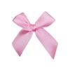 500 Stück Elegante Bunte Satin-Schleifen Elegante Geschenkverpackung Schmetterlingsknoten Polyester Schleifenknoten für Hochzeiten Feierlichkeiten