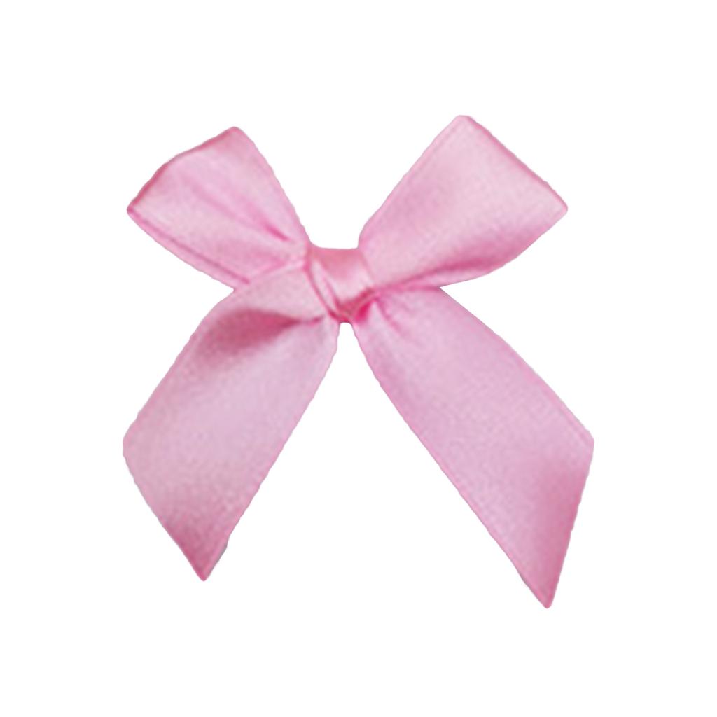 500 Stück Elegante Bunte Satin-Schleifen Elegante Geschenkverpackung Schmetterlingsknoten Polyester Schleifenknoten für Hochzeiten Feierlichkeiten