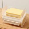 Plastic Butter Dish Sealed Butter Splitting Box Household Butter Tray  Refrigerator