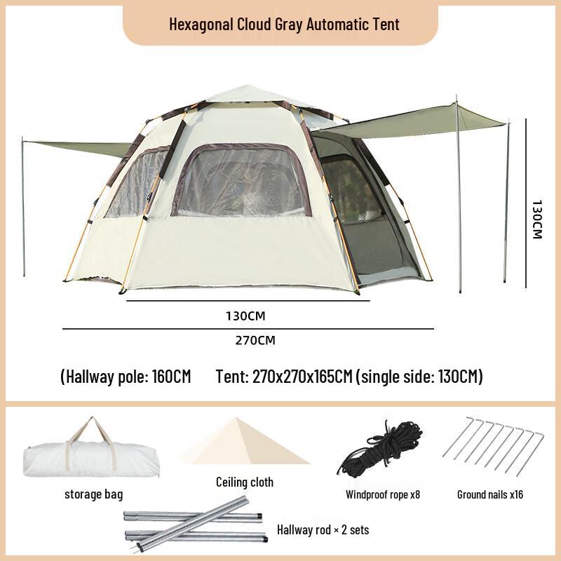 OEING Hexagonal Camping Tent