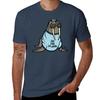 Walross trägt T-Shirt Basic Einfach Kurzarm Rundhalsausschnitt T-Shirt