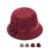 Linen Sun Hat For Women With Wide Brim Summer Fashion Casual Sun Protection