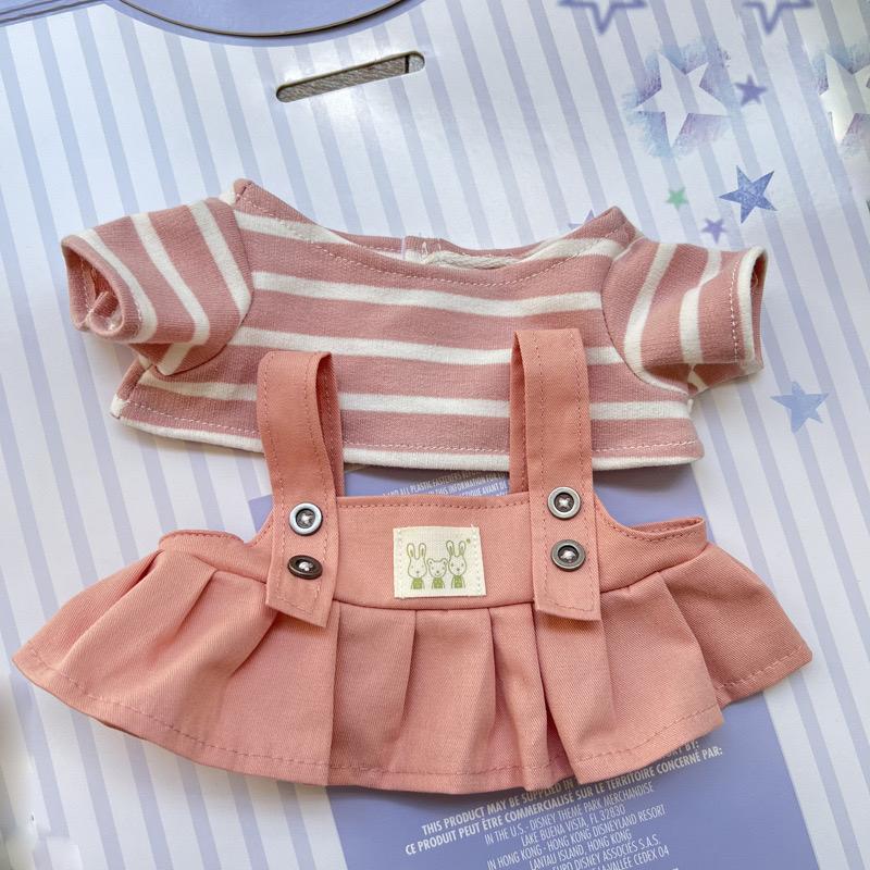 

Labubu Милая кукольная одежда Юбка Большая плюшевая кукла 38 см Аксессуары для кукольного домика no doll розовый