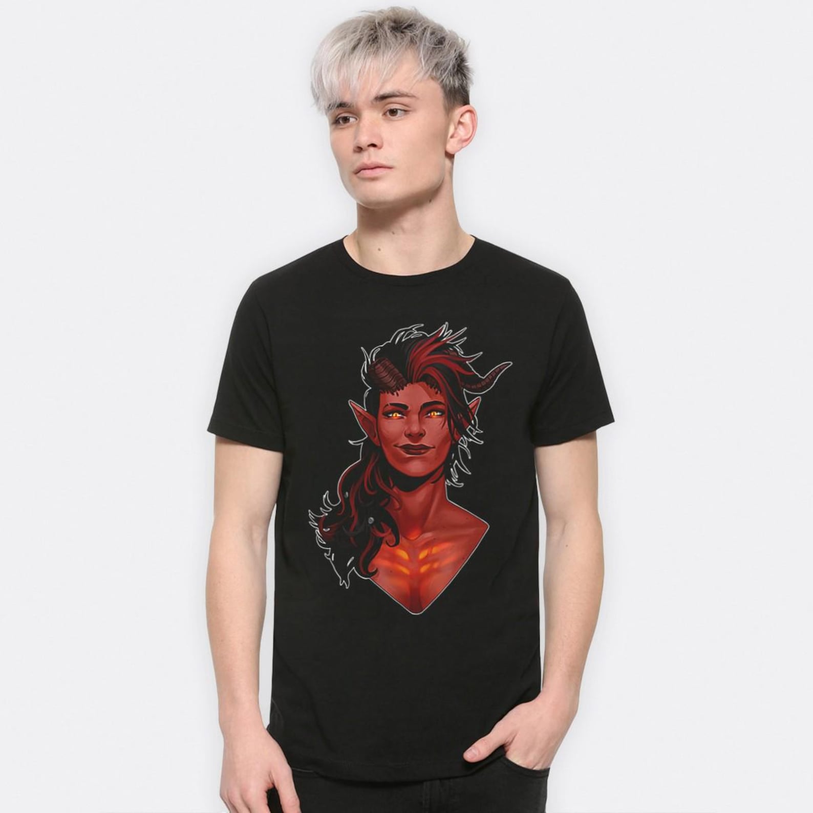 Футболка Karlach из Baldur s Gate, мужские и женские размеры (BLD-431631) XL