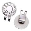 Zinc Alloy Golf Hat Clip Magnetic Golf Hat Clips Golf-Ball Aiming Marker Professional Golf Training Aids Accessories