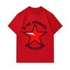 Men's 100% Cotton Crew Neck Short Sleeve T-Shirt, I Am Not Rude I Am Russian Red Star Printed Casual Breathable Soft Summer Tee Top for Daily Wear