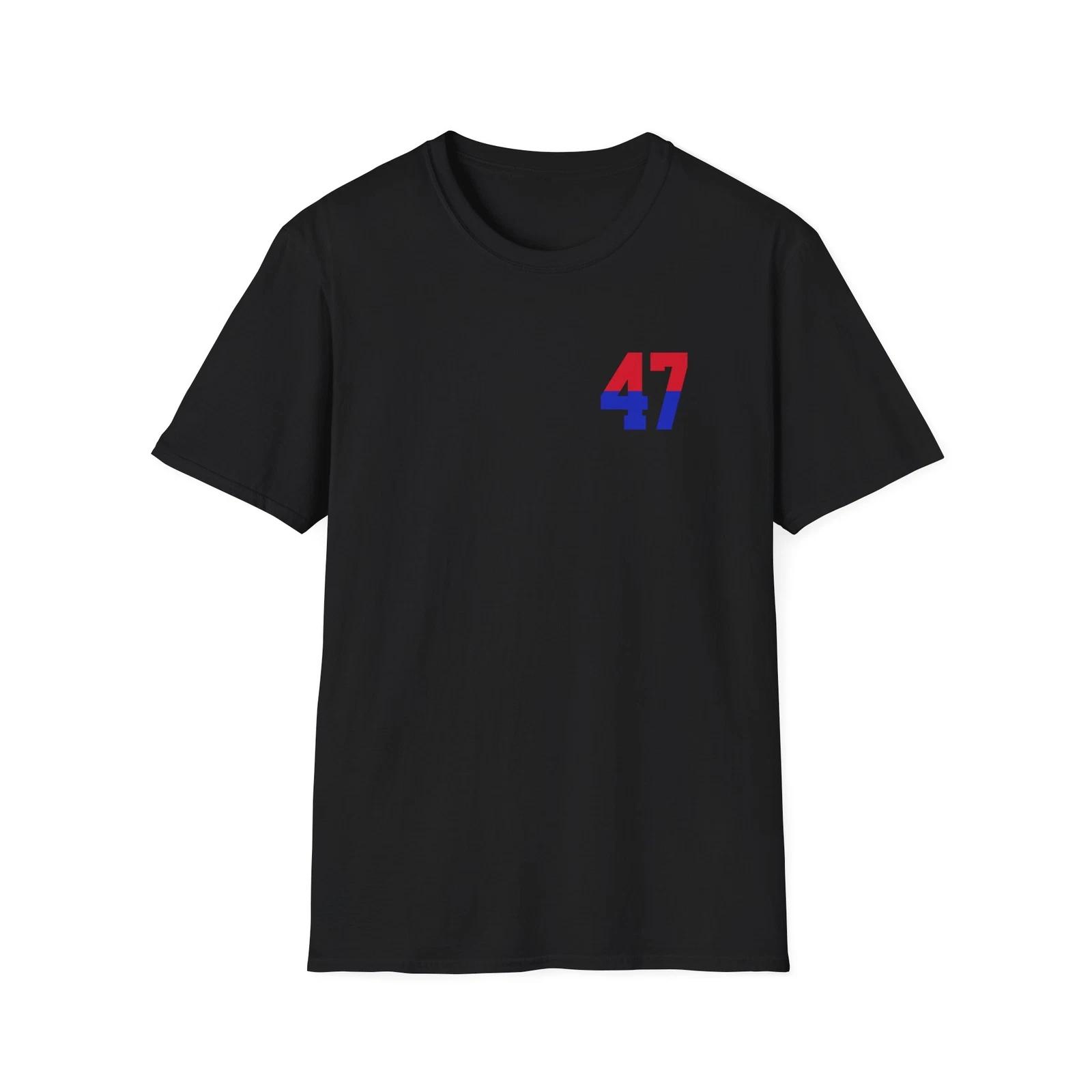 47 Trump America Unisex Softstyle T-Shirt, USA, Patriotic, 4th of July, Memorial 3XL