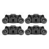 4 Pcs Dishwasher Lower Rack Wheel W10195416V PS11722152 AP5983730 Replacement Accessories for