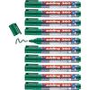 Marqueur Pour Tableaux Blancs - EDDING - 360 - 10 Stylos - Pointe Ronde 1,5-3 Mm - Vert