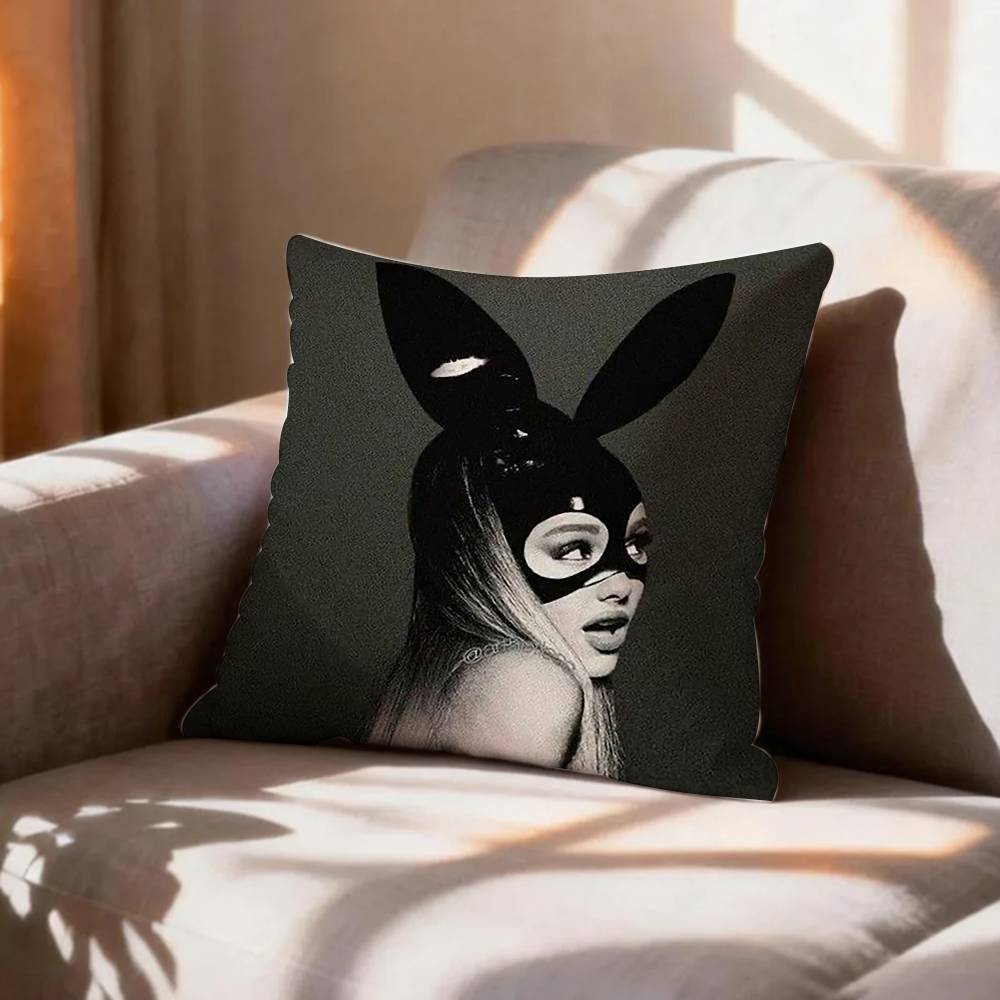 Music Star Ariana GGrande Pillow Case Pattern Printed Pillowcase For Living Room Sofa Cushion Cover