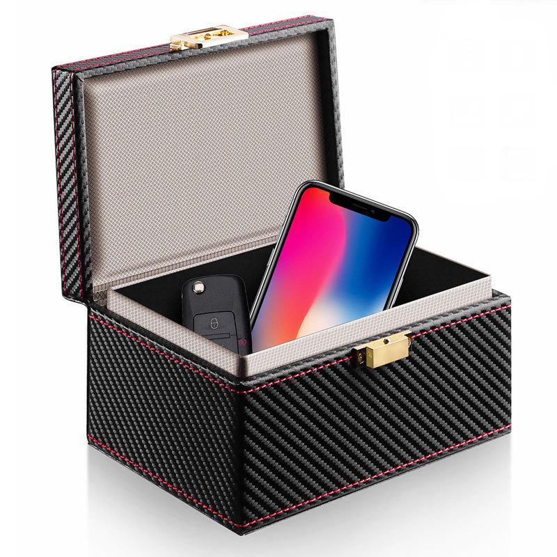 Signal Shielding Box: Car Key Anti-theft, Magnetic Card Anti-demagnetization, Radiation Protection for Mobile Phones