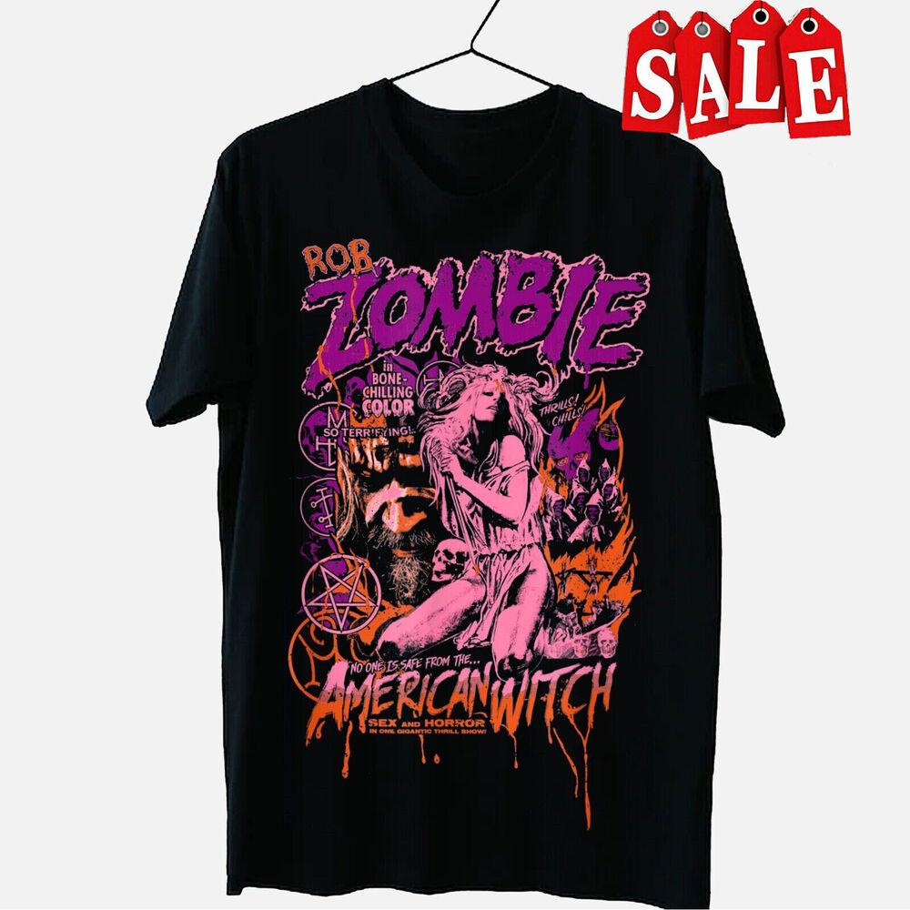 New Rob Zombie Shirt Country Music Black T-Shirt Unisex T-Shirt L