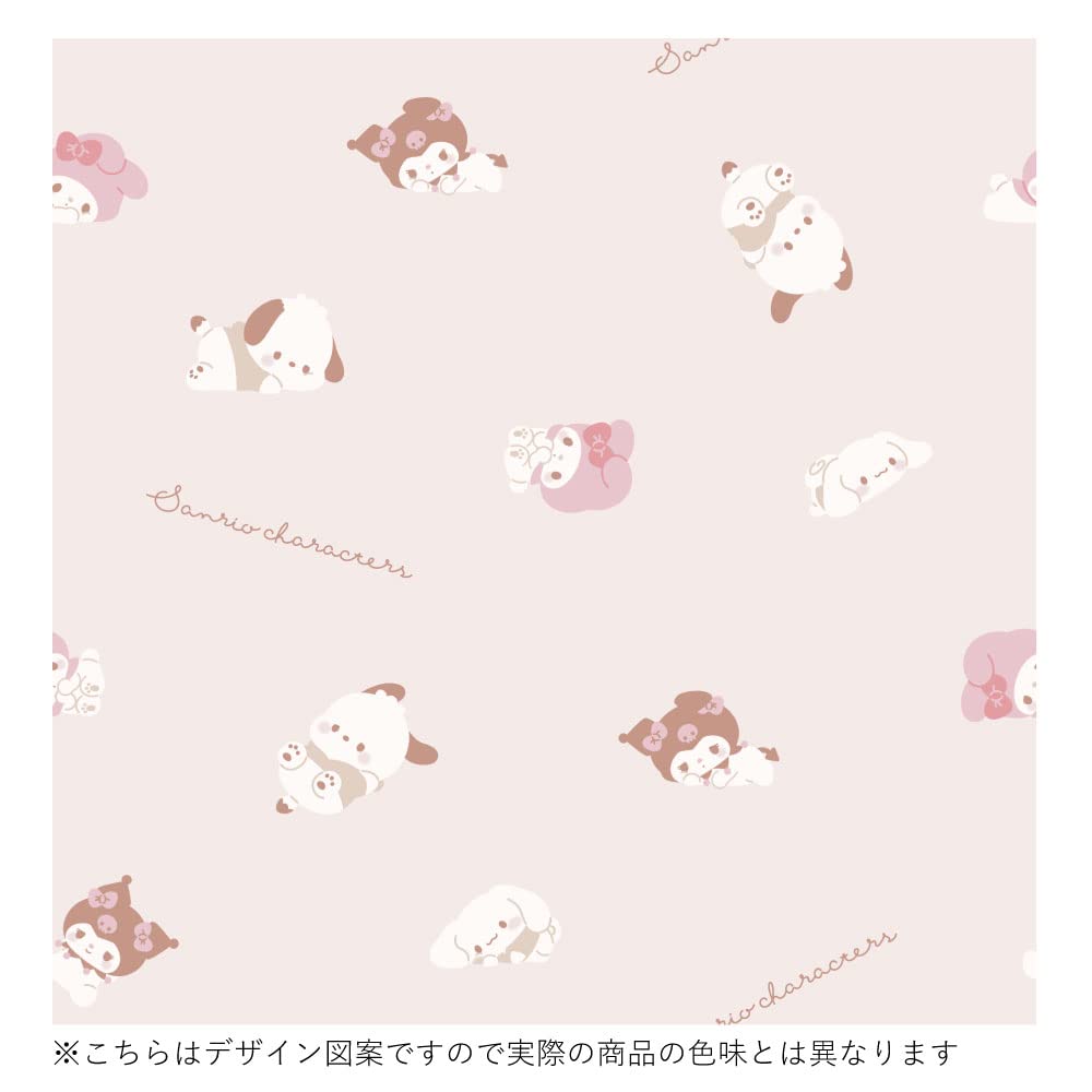 Sanrio Sanrio Characters UV Lace 100 X 198 Set of My Sanrio Characters (SANRIO) Protection, Hard-to-See-Through Curtains, Cm, 2, Kuromi, Melody,