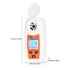 SMART SENSOR ST335A LCD Digital Refractometer Portable Handheld Honey Refractometer ATC Sugar