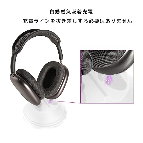 Base Headphone Stand for AirPods Max, Magnetic Charging Headphone Stand, Headset Holder Station, Charging Shelf, Base Charger Dock Headset for AirPods