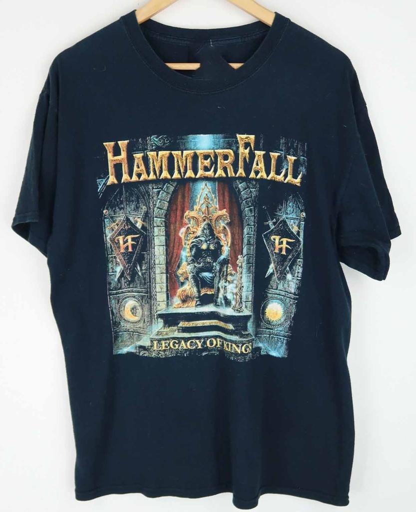 HammerFall Band Legacy of Kings Shirt Black Classic Unisex S-5XL 2B0022