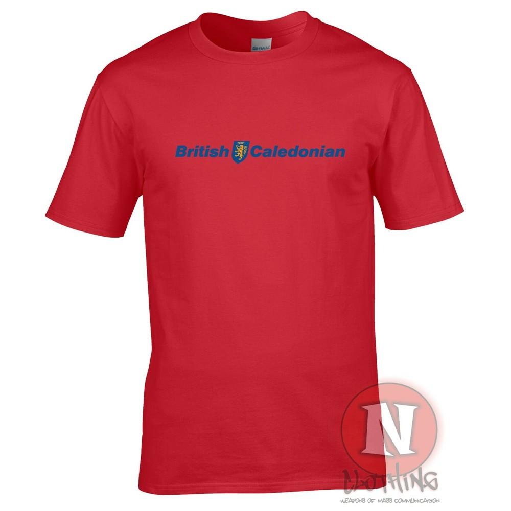 British Caledonian TShirt Classic Airline Seventies Air Travel Cabin Crew S