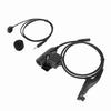 Headphone Adapter High Strength Push to Talk Flexible Adapter Headset Cable Replacement For
