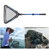 Portable Retractable Fishing Net Telescoping Landing Net Non-Slip Folding Fishing Net for Easy Catches & Release