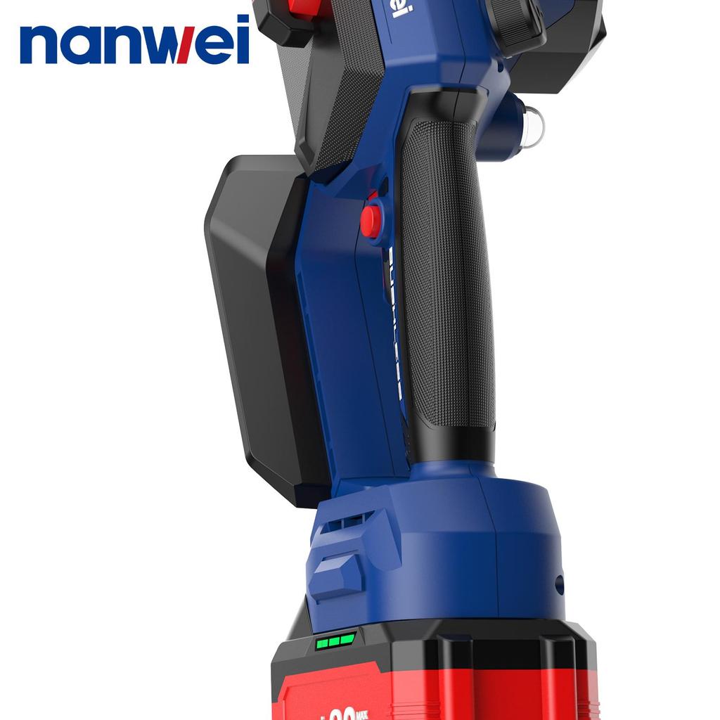 NANWEI 10-inch electric chain saw 6500 rpm, Speed 9 m/s,Manual  pressing