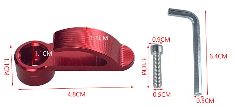 Wu5dra Modified Motorcycle Electric Car Helmet Hook Brake Pump Clutch