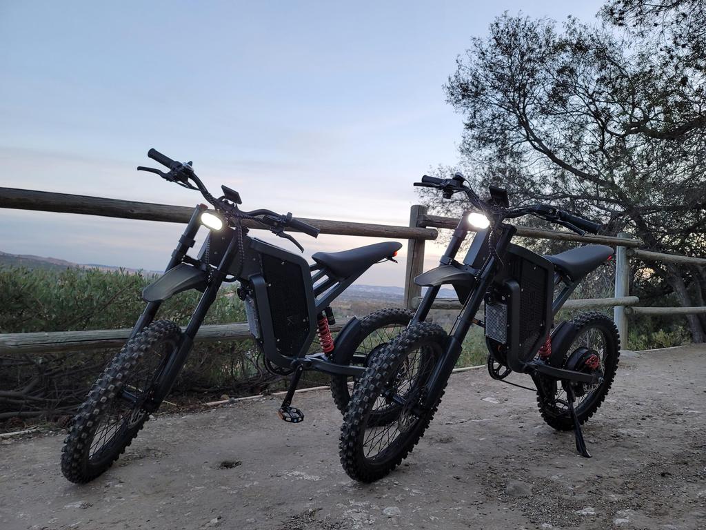 X21 Max Electric Bike 3000W 60V 30Ah Battery 85km/h 7 Speed 20*1.9'' Tires Hydraulic Brakes