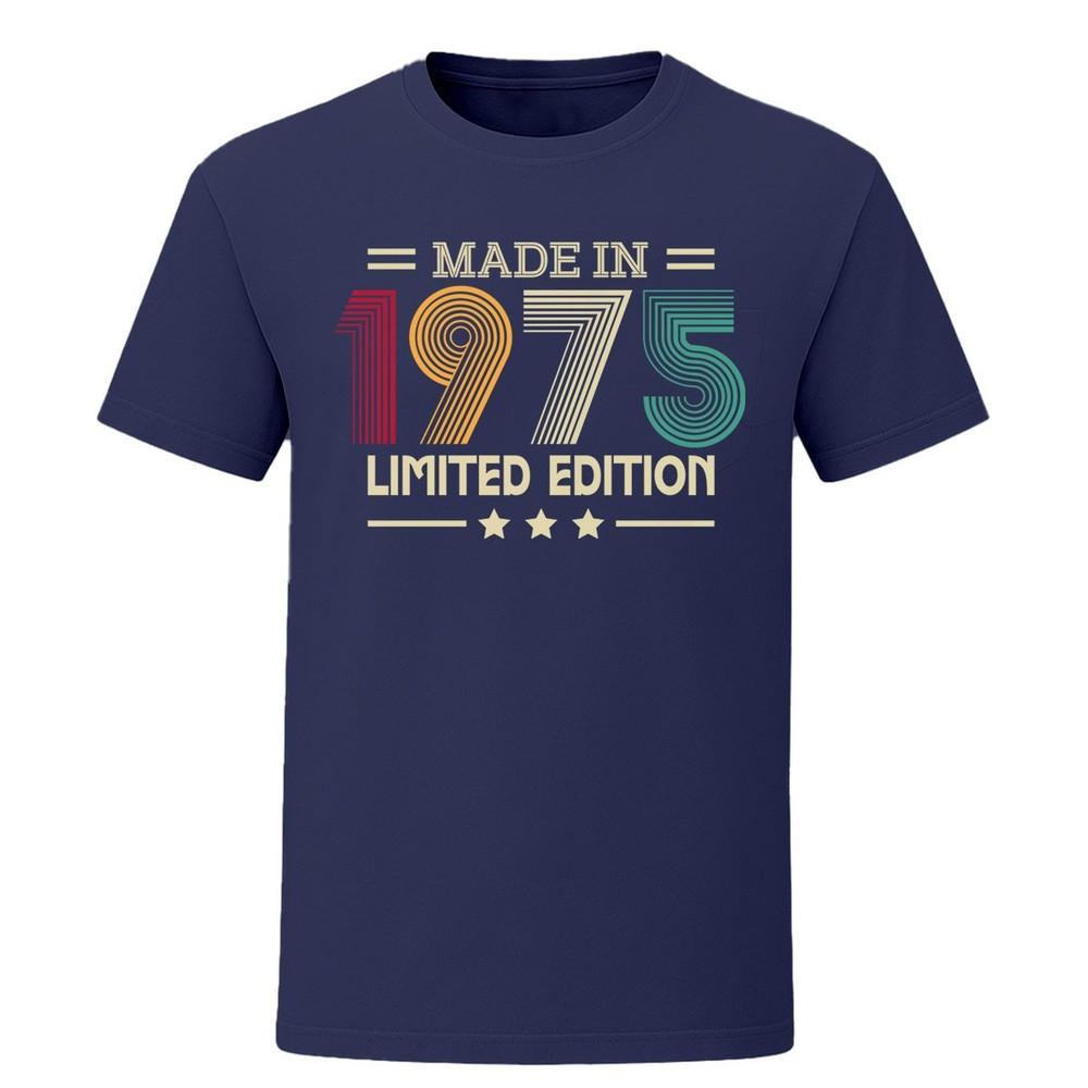 Made In 1975 50th Birthday T-Shirt Funny Classic Vintage Gift For Men  Women