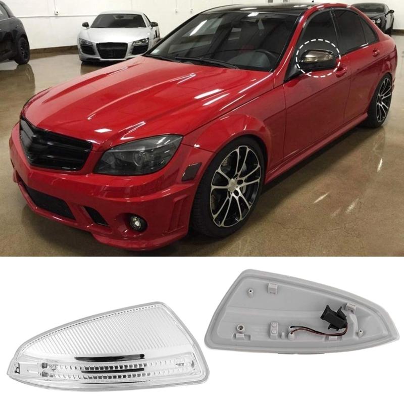 Car Rearview Mirror Turn Signal Indicator Light For Mercedes W204 S204 C class W639 Left/Right Side Light