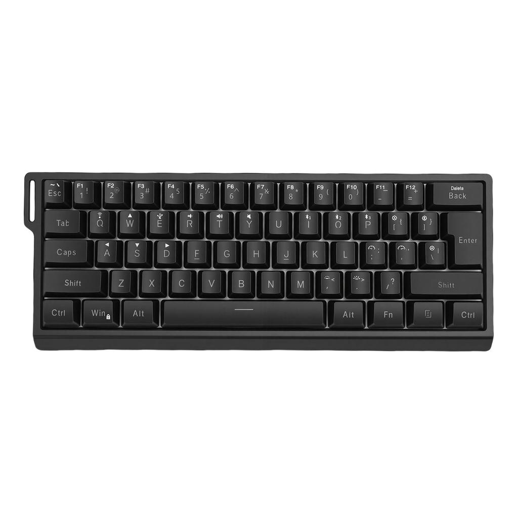 Wireless Mechanical Keyboard 61 Keys   2.4G Wired RGB Lighting Mechanical Gaming Keyboard with Hanging Rope