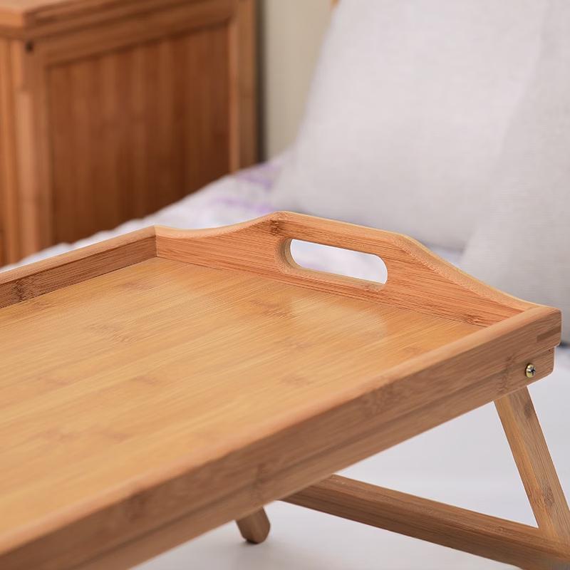 Bamboo Bed Tray with Folding Legs