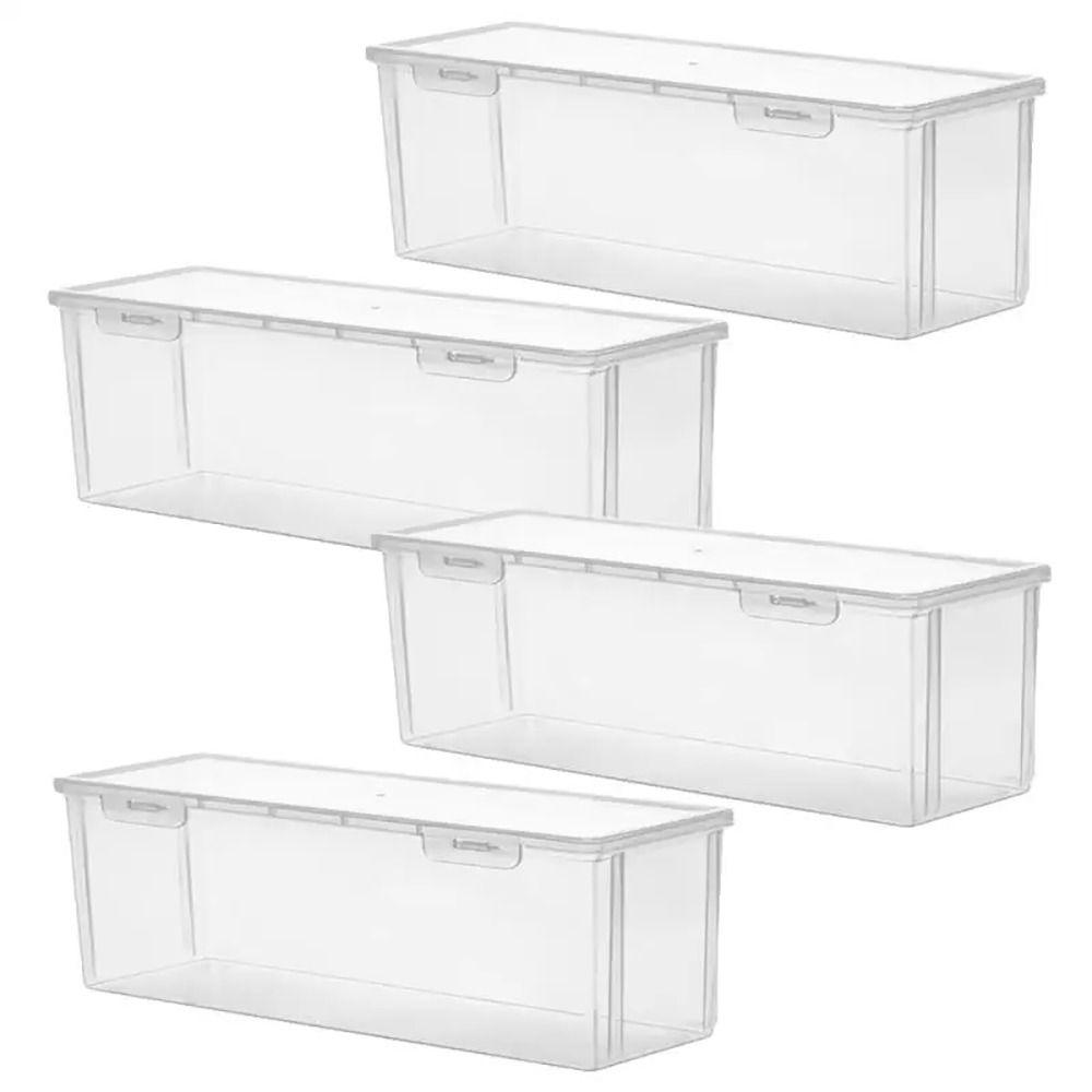 1Pcs Plastic Noodle Storage Box Multi-grain Spice Food Preservation Box Refrigerator Sealed Case