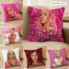 Rapper DDoja Cat Cushion Cover Soft Plush Fabric DoubleSided Printed Cushion Covers for All Seasons Home Decor